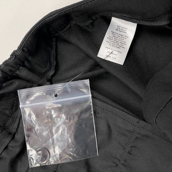 Talbots Perfect Crop Pants Women 24W NWT $90 Stretch Cotton Elastic Waist Pocket - Picture 8 of 9